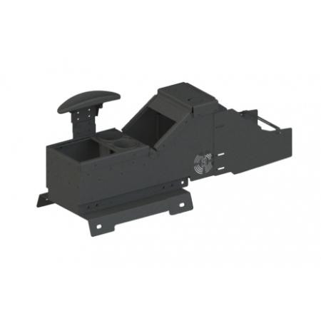 GAMBER JOHNSON Low Profile, no-drill console for Chevy/GMC Vehicles 1500(15'-16') & 2500/3500/HD(16').Select 6 plate/panel max. Use promo sku 328670