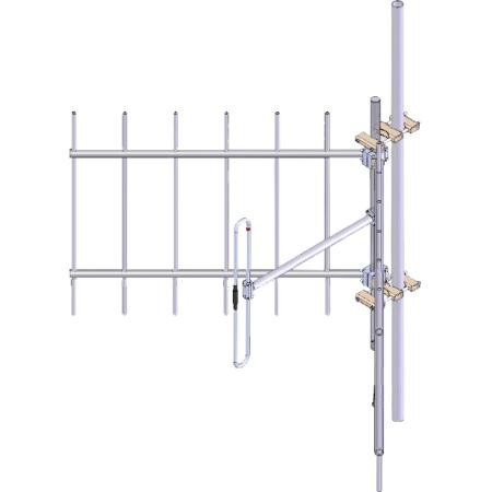 SINCLAIR 138-174MHz Low PIM VHF Reflector, 60 degree beamwidth, 7/16 DIN-Female Connector