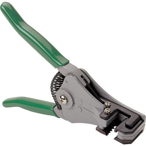 GREENLEE Automatic wire stripper for use with solid and stranded wires with PVC and THHN insulation. Strips up to 7/8" (22.2mm) length.