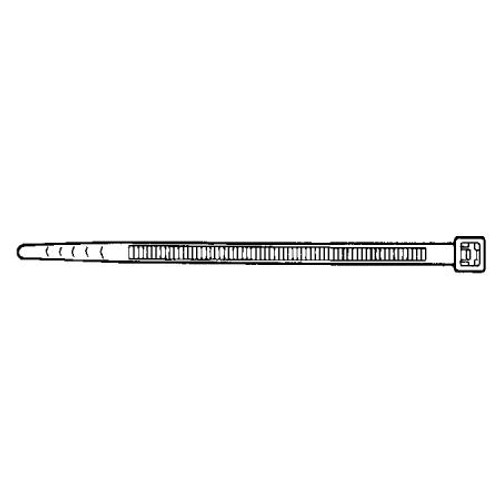 ACT FASTENING SOLUTIONS 4" Nylon 6/6 Cable tie. Maximum bundle size .75". Tensile strength 18 lb. Qty 1
