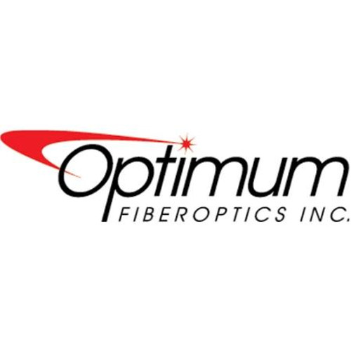 OPTIMUM FIBEROPTICS Single-Mode LC to LC Bulkhead Adapter.