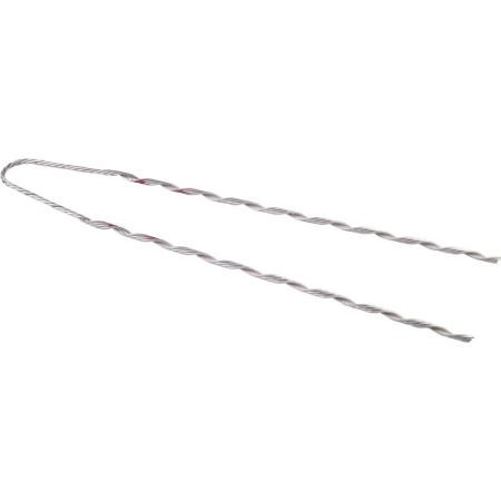 SABRE 3/16" dead-end grip. Left- hand lay galvanized steel.