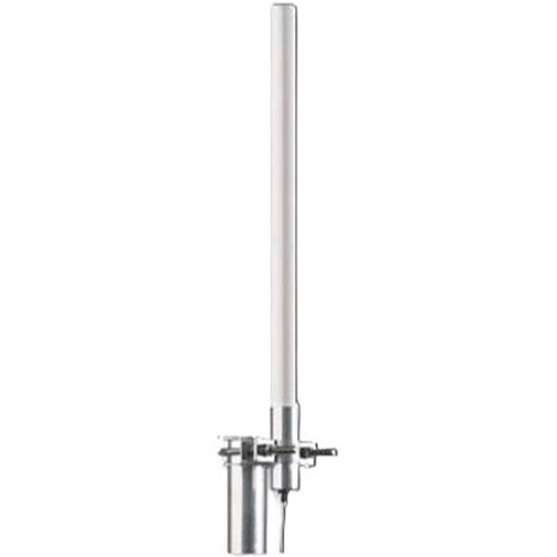 LAIRD 4900-5874 MHz, 10 dBi vertically polarized omnidirectional antenna. Direct mount with N male connector.