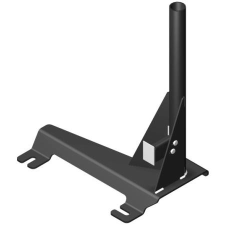 GAMBER JOHNSON vehicle base for 2010-18 Chevrolet Express & G-Series Vans & 2010 -18 GMC Savanna Van. No drill base. Lower pole included with base.