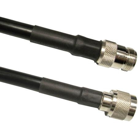 VENTEV 20' TWS-400 Antenna Extension Cable with N male to N female Includes heat shrink. pin). Includes heat shrink.