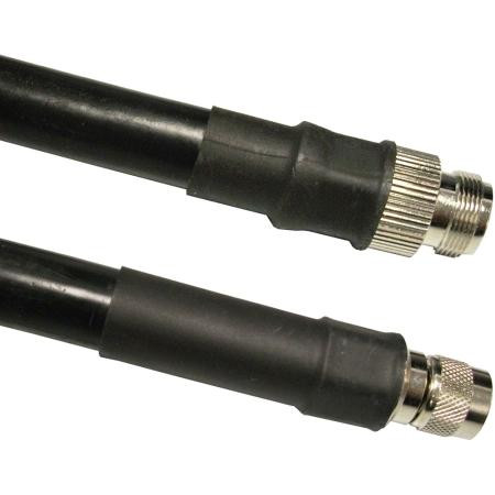 VENTEV 50' TWS-600 Antenna extension cable with RPTNC male to RPTNC female Includes heat shrink.