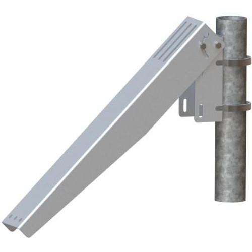 Ventev Side of pole mounting system for a single BP SX 320J, 330J or 340J Solar Module. Requires a 2 3/8" Sch 40 Pole