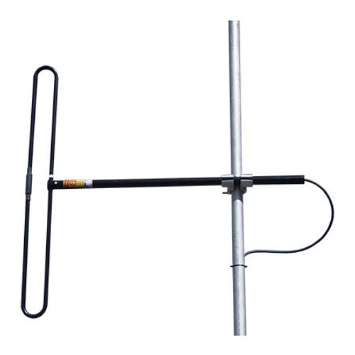 TELEWAVE 45-54 MHz single dipole antenna Adjustable pattern, 1-2.5dB gain, 500 watt. Includes harness w/ N male term. 78 degrees vertical beamwidth.