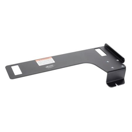 GAMBER JOHNSON No-Drill base for 2011- 2018 Dodge Charger. Attaches to inboard & outboard passenger side seat stud. Can be used with factory installed console.