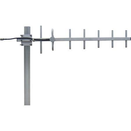 VENTEV 806-960 MHz 10 dBi Yagi Antenna with Cross Clamp and 12" Pigtail and N-Style female.
