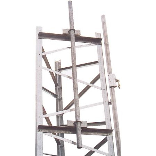 TRYLON SuperTitan Antenna face mount kit, fits #9 section. Includes a 6 foot x 4.5OD antenna mounting pipe.