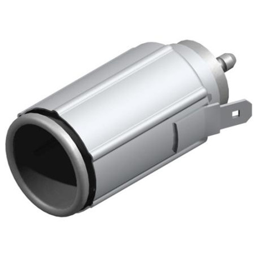 GAMBER JOHNSON Cigarette Lighter MCS adapter kit. Installs to the side of any MCS console box or Cigarette Knockout Filler Panel, Item No. 3130-0361 -70404.