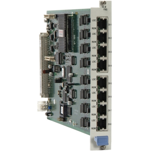 RAD 8 channel PCM voice module  E&M interface Pos. Vol