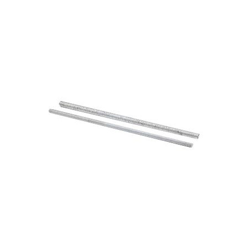 B-LINE BY EATON 5/8"-11 x 36" threaded rod. Yellow Zinc plated steel threaded rod. Single piece. 11 threads per inch.