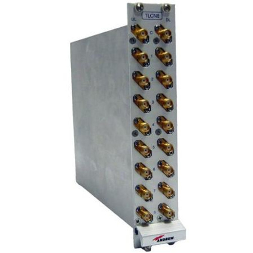 COMMSCOPE 350-2700 MHz 8 way splitter/ combiner module for the ION-B DAS system SMA female terminations. +24dBm maximum power.