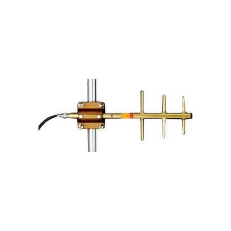 LAIRD 896-970 MHz 6dB aluminum finish yagi. 3 element. 300 watt. 50 ohms. Direct N female termination. Stainless steel mounting hardware included.