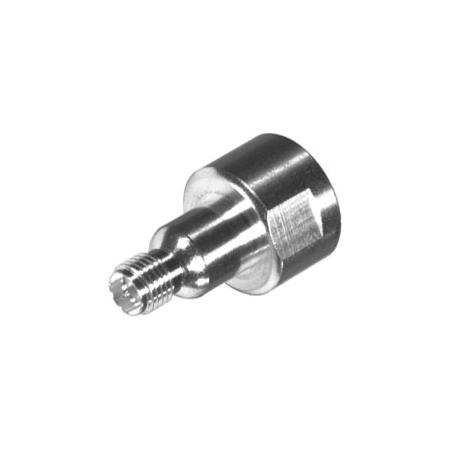 RF INDUSTRIES SMA reverse polarity female unidapt connector. Use with female barrel to create inter-series adapters.