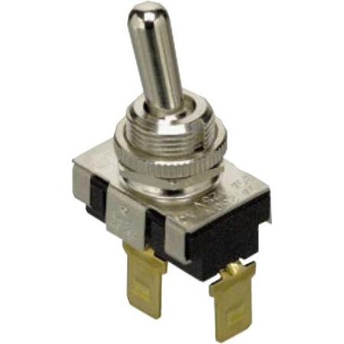 GC/Waldom,Heavy Duty Toggle Switch. 20 Amps max. SPST. With .250 tabs for connections. Quick Connect Terminals.