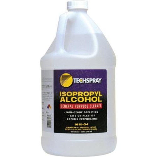 TECH SPRAY Isopropyl Alcohol Cleaning solution. 1 Gallon in plastic screw top container.