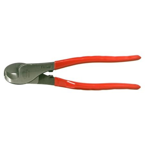 H.K. PORTER compact Shear Cut Cable Cutter for Soft Cable. High leverage, cuts 4/0 and 2/0 soft copper cable. Not for steel or ACSR. Non-insulated.