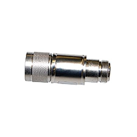 BIRD RF coaxial attenuator. 5 watt, 5dB nominal attenuation. Male N to female N connectors. SPECIAL 5 pcs. min.