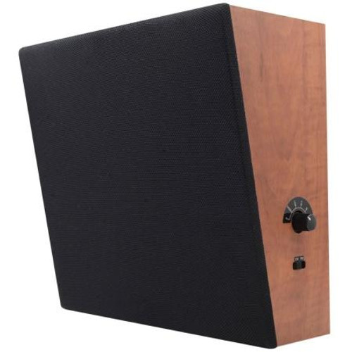 SPECO 8" wall baffle speaker offers wide dispersion 120° conical coverage, 85" coaxial driver, the WB86T capable of 10W RMS (279253), volume control optional