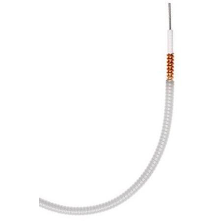 COMMSCOPE 1/4" Superflexible High Power, high temperature 50Ohm plenum rated coaxial cable, corrugated copper, white FR-PVC jacket.