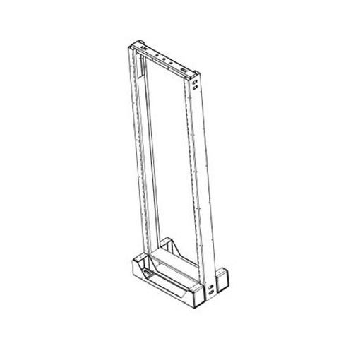 GE CRITICAL POWER 7' Tall, 23" wide, zone 4 Frame. (44 RU mountable space).