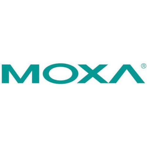 MOXA 2-port RS-232/422/485 serial device server, 10/100M Ethernet, DB9 male, 15KV serial surge, 12-48VDC, -40 to 75C.