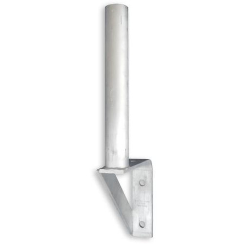 SECOND SIGHT SYSTEMS Reinforced Aluminum Antenna Pole/Wall Mount. It is well suited for several applications. 170 MPH wind loading.