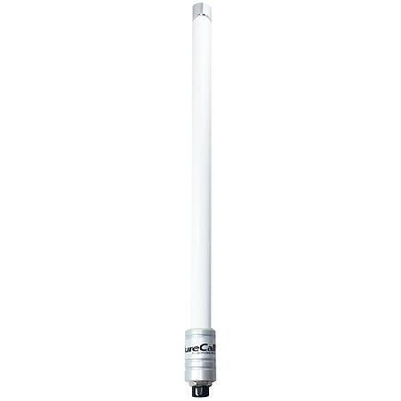 SureCall Dual band Fiberglass Antenna. 806-924/1850-1990 MHz 5dBi gain. Verically polarized, 10 watt rating. N Female connector