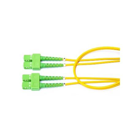 CABLES UNLIMITED FJ-2SM002-10M LC-Duplex LC Duplex Jumper Connector side A: LC-D SM blue Connector side B: LC-D, SM blue Fiber: 9/125um, G657A, 10 meter