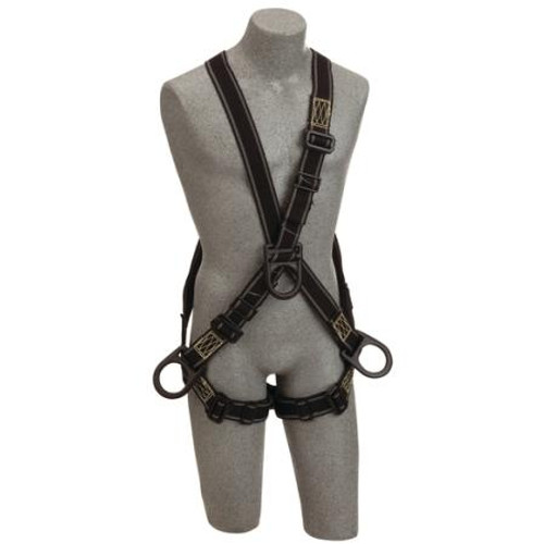 CAPITAL SAFETY XL Cross Over Harness. Nomex kevlar construction. PVC coated hardware. Front, back, and side D-rings.