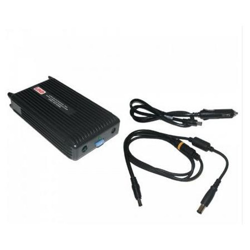 LIND Notebook DC Power Adapter for Dell Computers. Includes 18" automotive input cable & 36" adapt. to laptop output cable.