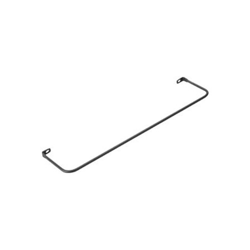 PANDUIT Rack Strain Relief Bar supports and provides proper bend radius protection. Extends 5" off the rack.