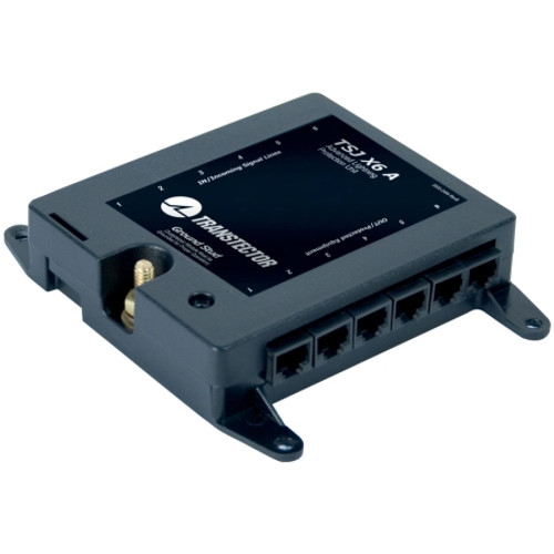 Transtector Systems  Inc. Surge Suppressor  6 Port 1000 Base T Ethernet