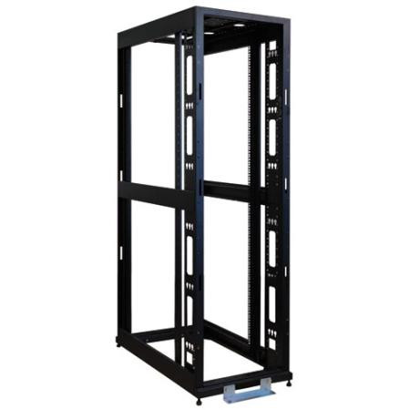 TRIPP LITE 45U SmartRack 4-Post Mid-Depth Open Frame Rack.