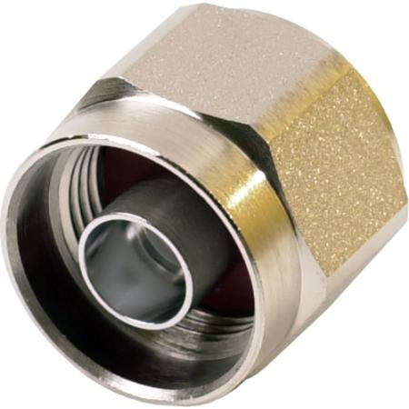 VENTEV Premium cable connector 50 ohm N Male for Ventev Cable Semi-flex 141 Plating: White bronze body w/silver pin Solder style conn