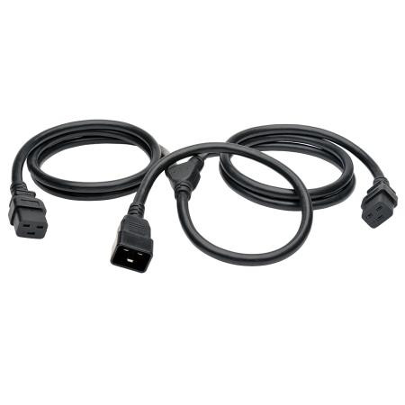 TRIPP LITE 6' Splitter Power Cord, C20 to 2xC19.