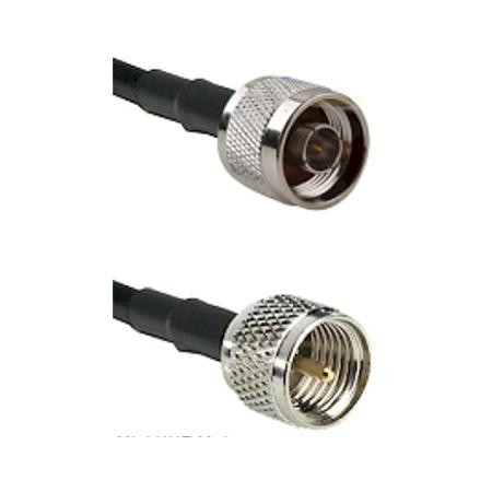 VENTEV 3' LMR200 NM-MUM Jumper with N Male to Mini-UHF Male connectors on each end with TESSCO WIRELESS SOLUTIONS LABEL.