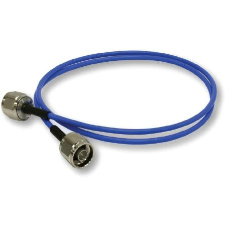 MICROLAB 2.0 meter .141 jumper with 4.3/10 male to N male connectors. DC-6000 MHz, 100W.