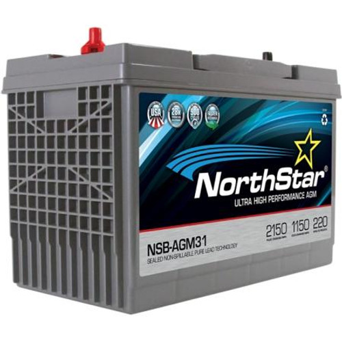 NORTHSTAR Ultra High Performance NSB AGM 31 Battery.