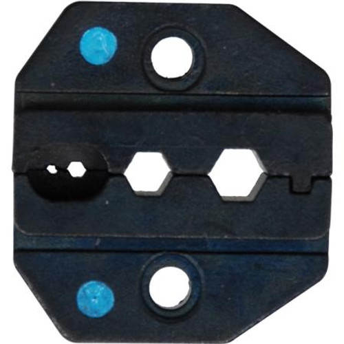 RF INDUSTRIES Die Set for RFA-4005 tool. Cavities: .042, .068, .184, .213. For RG58/U and RG174/U connectors. For use with RFA-4005 crimp tool.