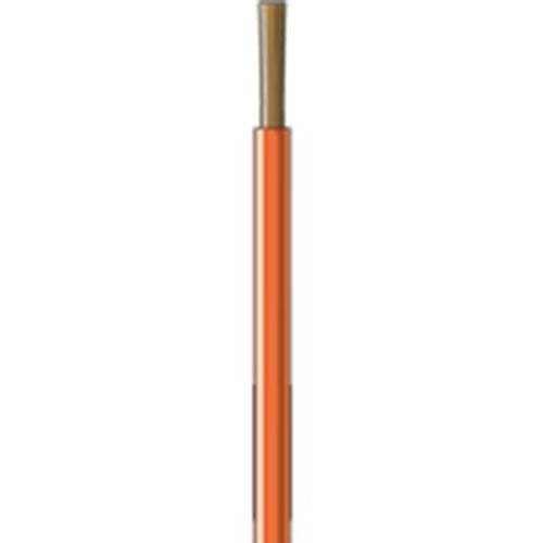 HAINES PRODUCTS 1 conductor 18 gauge PVC insulated copper strand wire. 16 x 30 Strand.Color Orange 100 ft roll