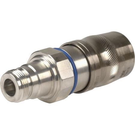 JMA UPL N-Female Straight Compression connector. For use only with 1/2" Plenum cable from RFS and Commscope