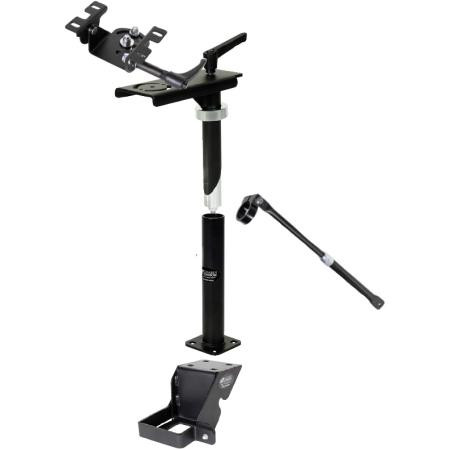 GAMBER JOHNSON Pedestal System for Ford 2010-2013. Includes base, lower tube, upper pole, motion attachment and support brace.