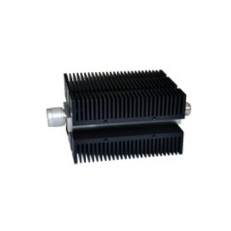 BIRD Uni-Directional RF coaxial attenuator. 20 dB/ 100 watts. N male to N female connectors. DC-6GHz.