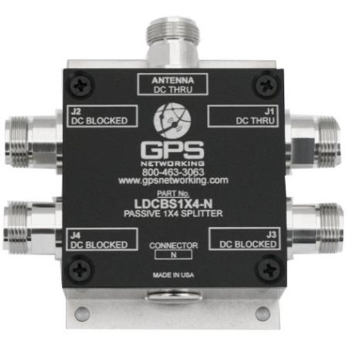 GPS NETWORKING GPS antenna splitter is a passive one input four output power divider designed specifically for GPS L1/L2 & GLONASS carrier frequencies. NF