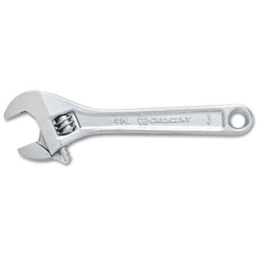 CRESCENT 6" Chrome Finish Adjustable Wrench