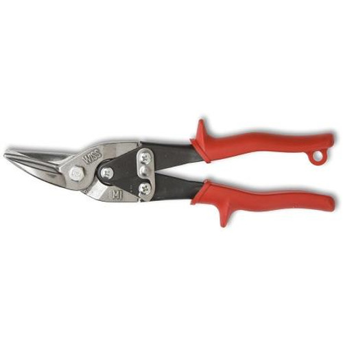 WISS 9-3/4" Compound Action Snips, Cuts Straight to Left